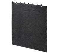 MABOZOO Extra Large Soundproof Blanket, 80x72 with Grommets, Heavy Duty Moving Blanket, Noise Reducing Divider for Workshop, Basement, Laundry (Black)