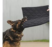 MABOZOO Indestructible Dog Beds, Chew Proof Dog Crate Pad for Aggressive Chewers,Machine Washable Quilted Dog Mat for Crate,Durable Dog Beds for Small Dogs,Black Kennel Pad (17x23 in)