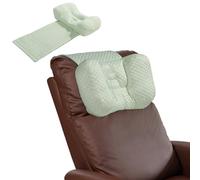 MABOZOO Neck Pillows for Recliners with Pocket,Headrest Cushion for Neck Pain Relief and Cervical Support,Recliner Head Pillow for Side Sleeping at Home, Office or Traveling