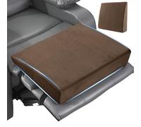 MABOZOO Wedge Recliner Leg Pillow, Foam Extra Large Foot Rest Cushion with Adjustable Straps, Recliner Footrest Extender Leg Elevation Pillow Wedge Pillow for Recliner, Bed, Sofa, Couch (Coffee)