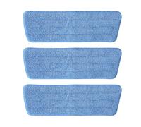 MABUBU 3 Pack Microfiber Mop Pads, Mop Replacement Pads Refills Floor Spray Mop Pads Wet Moping Pads Refill Reusable Pads Suitable for All Spray Mops Cleaning