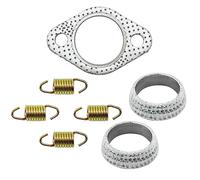 Mabutingti Exhaust Muffler Gasket Seal Spring Rebuild Kit Fit for Polaris Scrambler 500 Sportsman 400 450 500 2001-2014 Ranger 400 425 500 Hawkeye 400 Worker 500 3085075