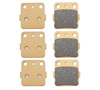 Mabutingti Semi-Metallic-Pro Front & Rear Brake Pads for Honda TRX400EX TRX300EX TRX400X TRX300X TRX250X