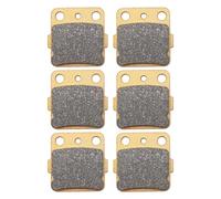 Mabutingti Semi-Metallic-Pro Front & Rear Brake Pads for Yamaha Raptor 660 350 125 Banshee 350 Warrior 350 Wolverine 350 Blaster 200