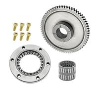 Mabutingti Starter Starting Clutch One Way Gear Bearing Gasket for Yamaha Raptor 350 Warrior 350 Kodiak 400 Big Bear 350 400 Wolverine 350 Moto-4 350