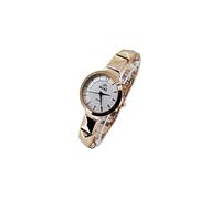 MABZ Women's Bracelet Watch Quartz Movement Round Dial Metal Pyramid Strap Water Resistant Dress Watch (Rose Gold)