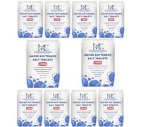 MAC 25 Kg Salt Tablets | Water Softener | Food Grade | Compatible to All Water Softener Machines 100% Genuine British Salt Tablet, Tablet Salt of Premium (10 bags)