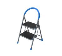 Mac Allister 2 Tread Plastic & Steel Foldable Step Stool (H)0.88M