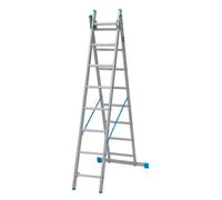 Mac Allister 2-Way 3.35M Aluminium Combination Ladder