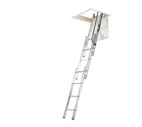 Mac Allister 3 Section 12 Tread Tilt & Turn Right Loft Ladder