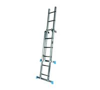 Mac Allister 3-Way Aluminium Combination Ladder