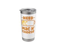 Mac and Cheese Battery Need Mac N' Cheese Stainless Steel Insulated Tumbler