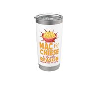 Mac and Cheese Mac & Cheese is The Only Reason I Know How to Stainless Steel Insulated Tumbler