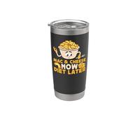 Mac and Cheese Mac & Cheese Now Diet Later Stainless Steel Insulated Tumbler