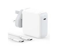 Mac Book Charger - 70W USB C Mac Charger Compatible with MacBook Air MacBook Pro 13 14 15 16 inch Mac Laptop, 2024 iPad, Type C Fast Power Adapter with 2M/6.6FT Mac Charging Cable USB C
