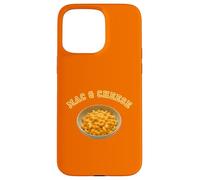 Mac & Cheese Collegej Varsity Team Spirit Fun Ironic Case for iPhone 15 Pro Max