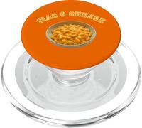 Mac & Cheese Collegej Varsity Team Spirit Fun Ironic PopSockets PopGrip for MagSafe