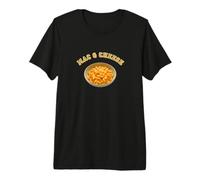Mac & Cheese Collegej Varsity Team Spirit Fun Ironic Premium T-Shirt