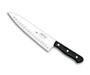 Mac Chef Series Gyuto Chef Knife with Dimple, 200mm with Dimple, Black