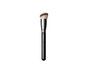 MAC Cosmetics 170S Rounded Slant Brush Angled Kabuki Brush in Black MAC Cosmetics Black