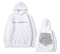 Mac Demarco This Old Dog Album Merch Hoodie Men Women Double Sided Printed Long Sleeve Hoodies Fashion Unisex Pullover Sweatshirts XS~4XL-white||S