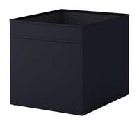 MAC Drona Storage Box 33x38x33 cm Office/home Storage Box Perfect for Everything. Foldable Storage Organizer Boxes for Shelving Unit Bedroom, Wardrobe, and Toys, Children, (1 Pack, Black)