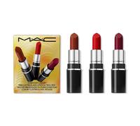 MAC Everyday Luxury Mini Lustreglass Lipstick Trio Red 3 Piece Set