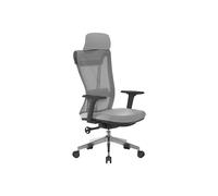 Mac High Back Ergonomic Mesh Operator Office Chair (Grey), Express Delivery