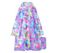 Mac in a Sac Festival Poncho - Packable Waterproof Cape - Unisex - Highly Breathable (8,000gsm) - Adjustable Snap Sides - Soft Focus