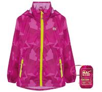 Mac in a Sac - Mini Origin II - Packable Waterproof Jacket for Boys & Girls - Lightweight and Breathable Raincoat that Packs into its own Bag - Pink Camo - 11-13 years