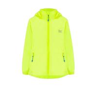 Mac in a Sac - Mini Origin II - Packable Waterproof Jacket for Boys & Girls - Lightweight and Breathable Raincoat that Packs into its own Bag - Neon Yellow - 8-10 Years