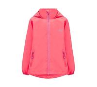 Mac in a Sac - Mini Origin II - Packable Waterproof Jacket for Boys & Girls - Lightweight and Breathable Raincoat that Packs into its own Bag - Neon Watermelon - 8-10 Years
