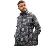 Mac in a Sac - Origin II - Waterproof Packable Jacket for Men & Women - Black Camo - XXL