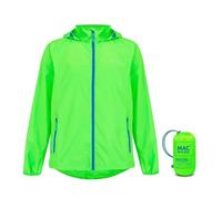 Mac in a Sac - Origin II - Waterproof Packable Jacket for Men & Women - Neon Green - L