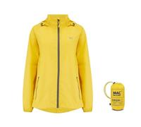 Mac in a Sac Origin II Waterproof Packable Jacket Unisex, Yellow, XXS