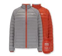 Mac in a Sac - Polar - Packable Men's Down Jacket - Burnt Orange Grey - XXXL
