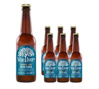 Mac Ivors Alcohol Free Irish Cider, 330ml Bottle | 6 Pack | 0.5% ABV |