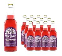 Mac Ivors Plum & Ginger Irish Cider, 500ml, 3.4% ABV | 12 Pack