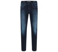 MAC Jeans Mens Arne Pipe Drivers Jeans - Blue Black 3D Authentic