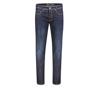 MAC JEANS Men's MACFLEXX Straight Jeans, Rinsed Wash 3D H736, 38W / 34L
