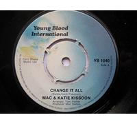 Mac & Katie Kissoon - Kissoon, Mac & Katie Change It All 7" Youngblood YB1040 EX 1970s