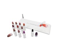 MAC Lips By The Dozen Lipstick Set x 12 Mini Powder Kiss Nude Pink