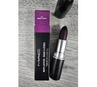 MAC Matte Lipstick | 614 Smoked Purple | 3g/0.10oz | New Boxed Authentic