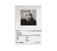 Mac Miller - Circles - Album Art Poster - Home Decor - Wall Art - Tracklist - Unframed Poster Decorative Painting Canvas Wall Posters And Art Picture Print Modern Family Bedroom Decor Posters 08x12inc