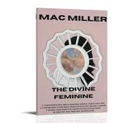 Mac Miller The Divine FemininePoster Canvas Art Oil Painting Wall Painter Home Decorative Music Album Celebrity Decorative Painting Classical Decorative Wall ArtFrame-style-2712x18inch(30x45cm)