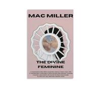 Mac Miller The Divine FemininePoster Canvas Art Oil Painting Wall Painter Home Decorative Music Album Celebrity Decorative Painting Classical Decorative Wall ArtUnframe-style-2716x24inch(40x60cm)