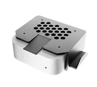 Mac Mini 2024 M4 M4 Pro Under-Desk Mount Secure Space Saving Protection Access Easy Shelf Accessories Cable Management Organization Desk Modern Stylish Durable