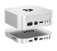 Mac mini M4 Dock, Beelink Mate Mini-A 80Gbps Docking Station, 2*M.2 PCIex2 SSD Slots, max 16TB Expansion, SD4.0 Card Slot, 2.5G LAN, 15W USB C PD3.0 Port, 2*USB A 5Gbps, 3.5mm Audio
