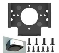 Mac Mini M4 Stand, VESA Mount for Mac Mini M4/Mac Mini M4 Pro, Carbon Steel Bracket Wall Mount/Desk Mount/Monitor Mount, Ventilation Heat Dissipation, Space-Saving (Black)