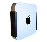 Mac Mini Mount - VESA Compatible Under Desk Mountable & Wall Mounted Bracket - Dynas - Made In The UK (Black)